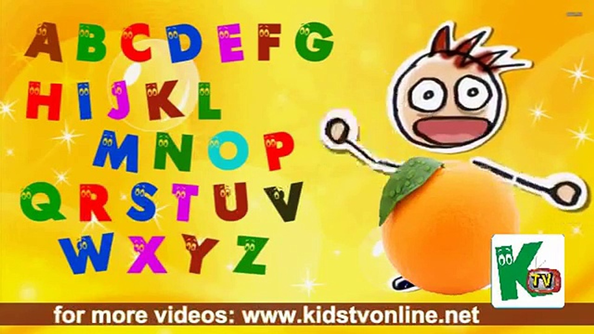 Basic English learning with ABC Song