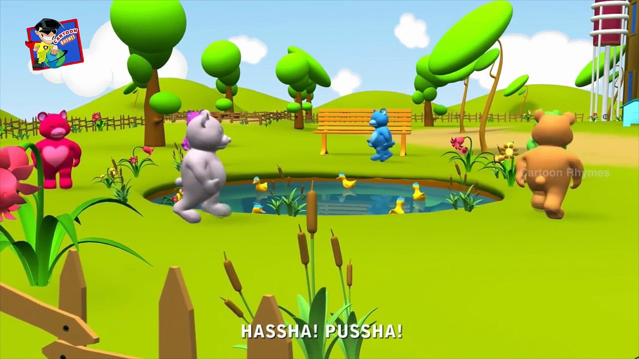 Finger Family Teddy Bear 3D Nursery Rhymes Compilation | Johny Johny Yes Papa Rhymes Collection