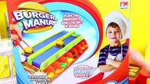 BURGER MAKER GAME Burger Mania Board Game Challenge for Kids   McDonalds Happy Meal Cash Register