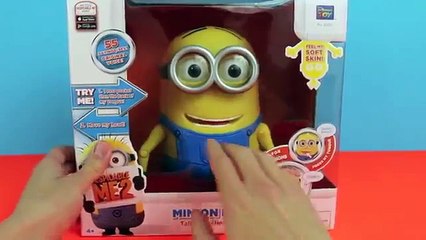 Скачать видео: Minion Dave Talking Action Figure Despicable Me 2 Minions Dancing and Singing Banana Song