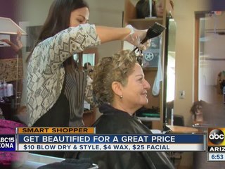 A salon is offering holiday makeover deals at its 3 Valley locations