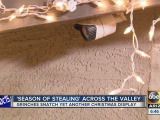 More Christmas decorations stolen in Valley neighborhood