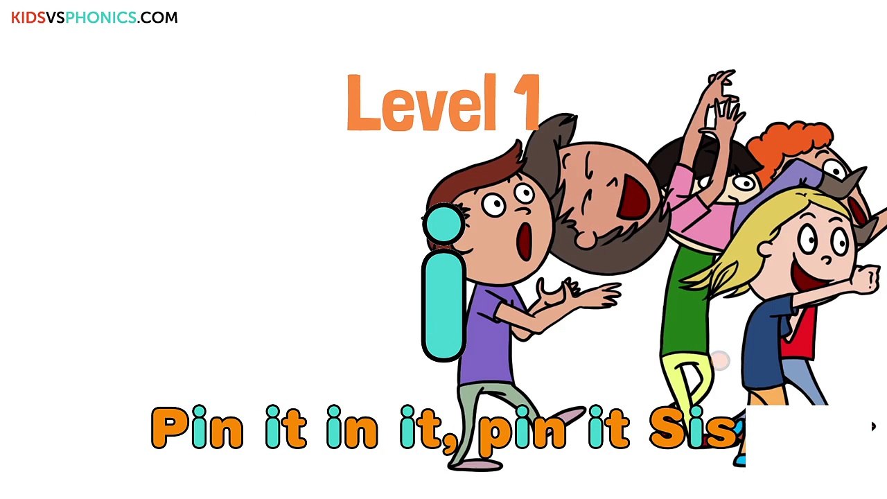Learn Phonics - Level 1 Complete Collection | 10min | S, A, T, I, P, N, D, E |