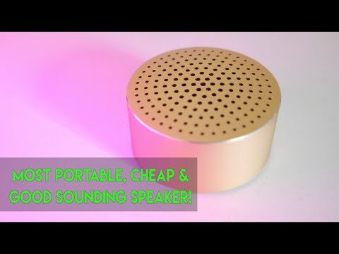 Portable, Cheap & Good sounding Bluetooth Speaker! (Mi Bluetooth Speaker)