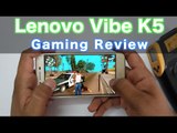 Lenovo vibe K5 Gaming Review & Overheating Check!