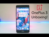 OnePlus 3 Unboxing (Retail Unit), Hands On & Initial Impressions!