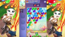 Talking Tom Bubble Shooter - Angela Unlock - Talking Tom Games for Kids - Episode 1 HD