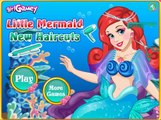 Little Mermaid Haircuts - The Little Disney Princess Ariel Kids Games 2016 HD
