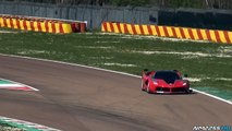 Ferrari FXX K PURE Sound @ Fiorano Circuit! Accelerations, p4