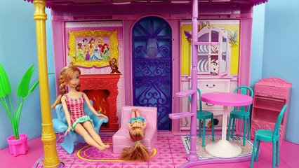 Frozen Anna The Little Mermaid Ariel Parody Disney Princess Mermaids Dolls P1 DisneyCarToys