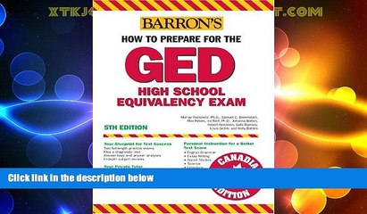 Price How to Prepare for the GED, Canadian Edition (Barron s Ged Canada) Murray Rockowitz Ph.D. On