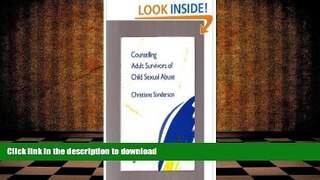 Hardcover COUNSELNG ADULT SURVIV1ST ED CL Full Download