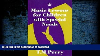 Hardcover Music Lessons for Children with Special Needs Full Book