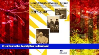 Audiobook Sensory Integration Inventory for Individuals With Developmental Disabilities Full