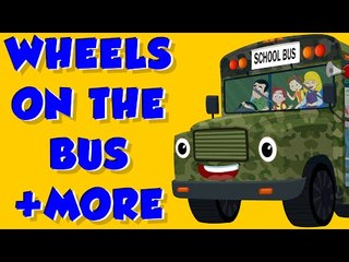 Wheels On The Bus | Finger Family | Five Little Ducks | Plus More