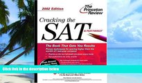Pre Order Cracking the SAT, 2002 Edition (Princeton Review: Cracking the SAT) Adam Robinson mp3