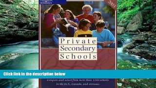 Online Peterson s Private Secondary Schools 2002-2003 (Peterson s Private Secondary Schools)