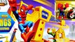 Spiderman Crane Capture Race Track Marvel Super Hero Motorcycle Spider-Man vs Electro DCTC