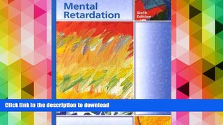 Read Book Mental Retardation (6th Edition) On Book