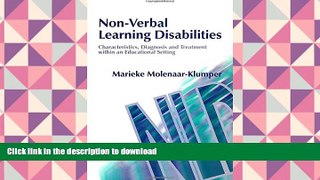 Epub Non-Verbal Learning Disabilities: Characteristics, Diagnosis and Treatment Within an