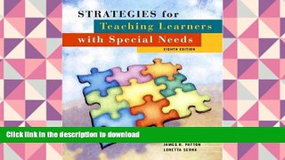 Read Book Strategies for Teaching Learners with Special Needs (8th Edition) On Book