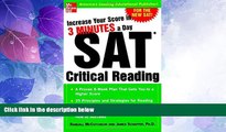Best Price Increase Your Score in 3 Minutes a Day: SAT Critical Reading Randall McCutcheon For