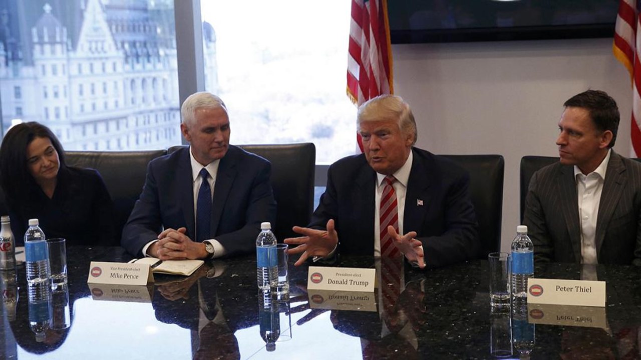 Trump trifft Silicon Valley