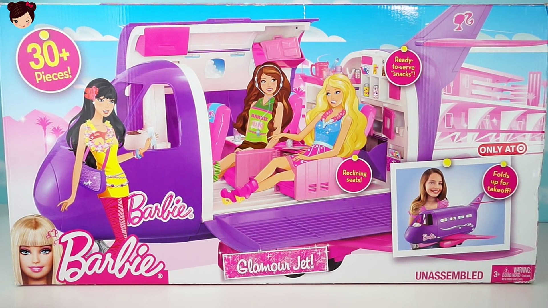 el avion de la barbie