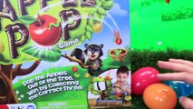 APPLE POP Board Game Challenge Kids Family Fun Night Surprise Toy Eggs by DisneyCarToys