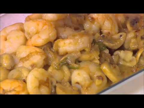 فطيرة جمبري بالمشروم - خضار مشوي | شبكة وصنارة حلقة كاملة