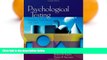 Online Robert M. Kaplan Psychological Testing: Principles, Applications, and Issues (PSY 430
