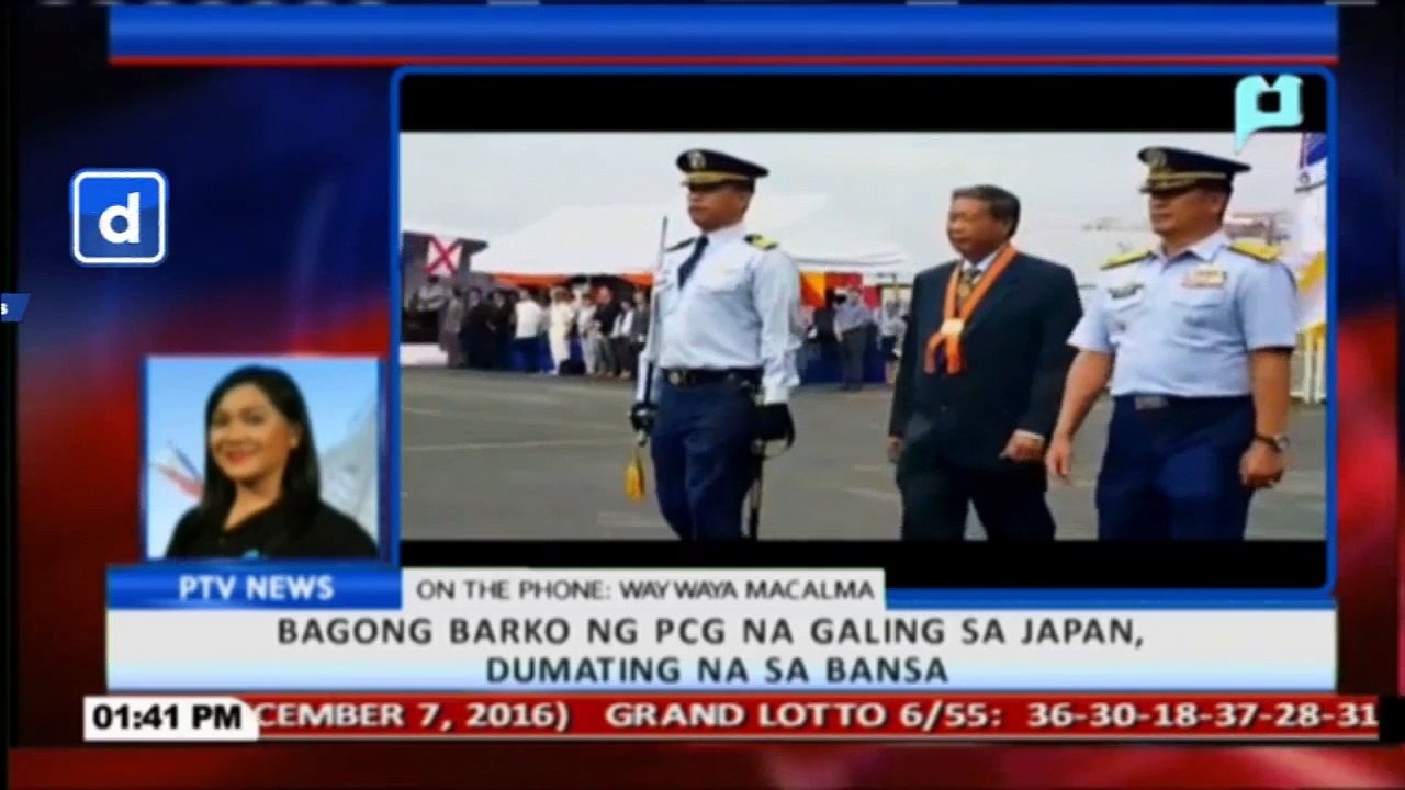 Bagong barko ng PCG na galing sa Japan, dumating na sa bansa
