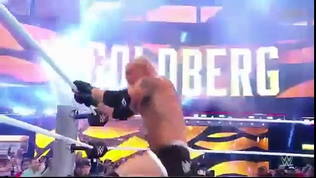 WWE Survivor Series 2016 Bill Goldberg vs Brock Lesnar (full match)(360p)