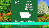 Online Teachers  Treasures Iowa 4th Grade ELA Test Prep: Common Core Learning Standards Audiobook