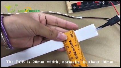 Custom Width LED Strip LED Worker