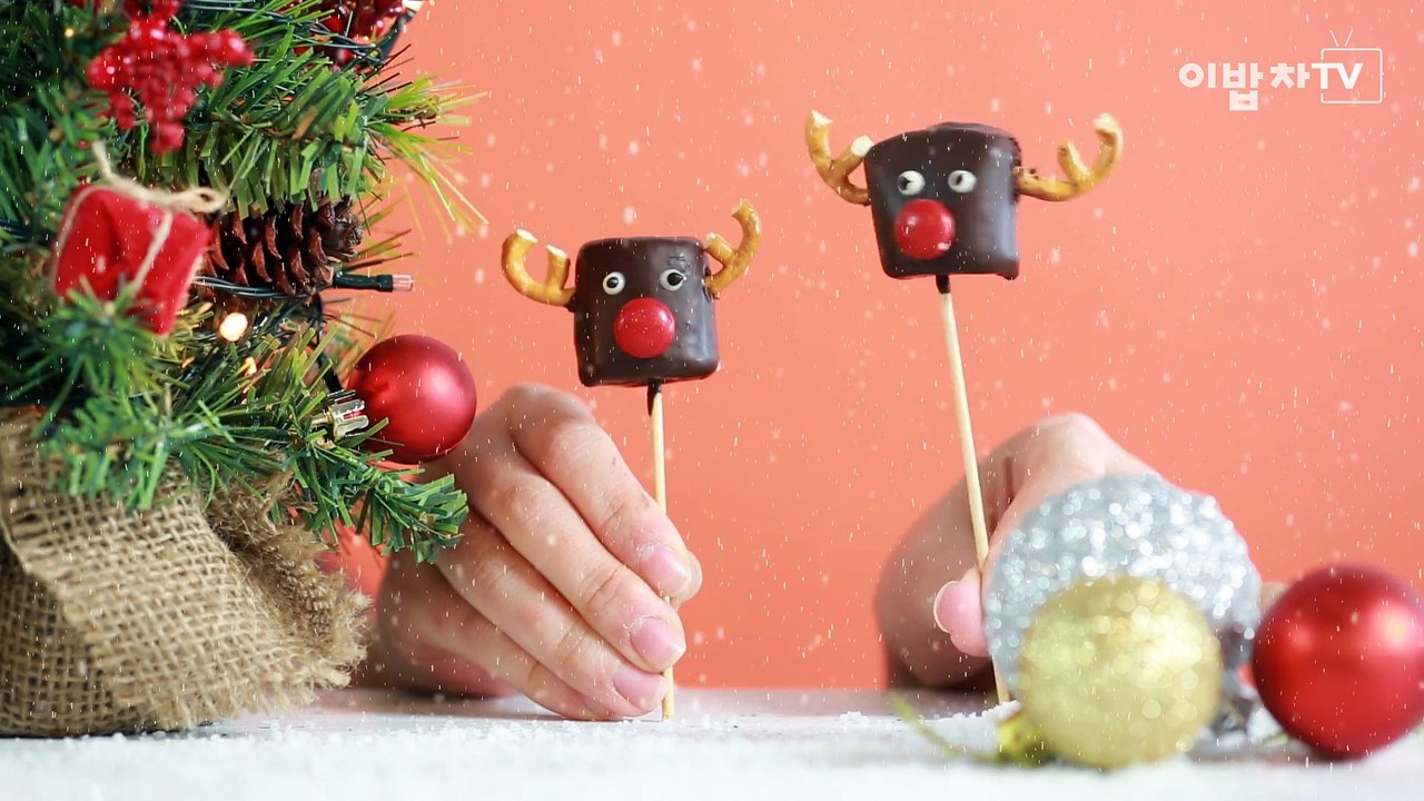 재밌는 놀이♬ [마시멜로 루돌프 (Marshmallow Rudolph)] by 이밥차