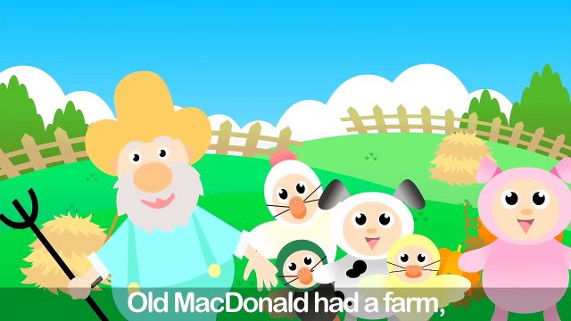 Old MacDonald Had A Farm Pigs,Cows,Ducks | Children Nursery Rhyme | Kids Songs | Baby Puff Puff