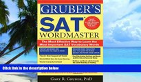 Buy Gary Gruber Gruber s SAT Word Master: The Most Effective Way to Learn the Most Important SAT