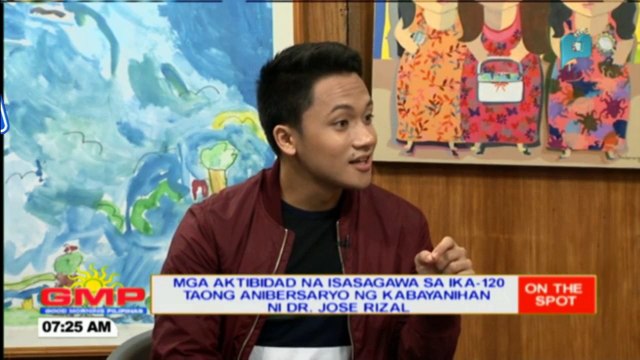 On The Spot: Mga aktibidad na isasagawa sa ika-120 taong anibersaryo ng kabayanihan ni Dr. Jose Rizal