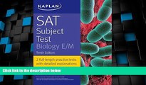 Best Price SAT Subject Test Biology E/M (Kaplan Test Prep) Kaplan On Audio