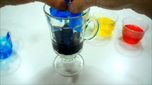 Slime Arcoiris - Como hacer una copa arcoiris con flubber gelatinoso - juguete