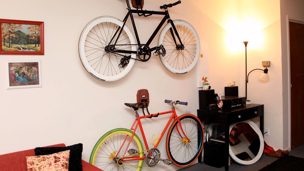 Exemple de suporți de bicicleta pentru casa