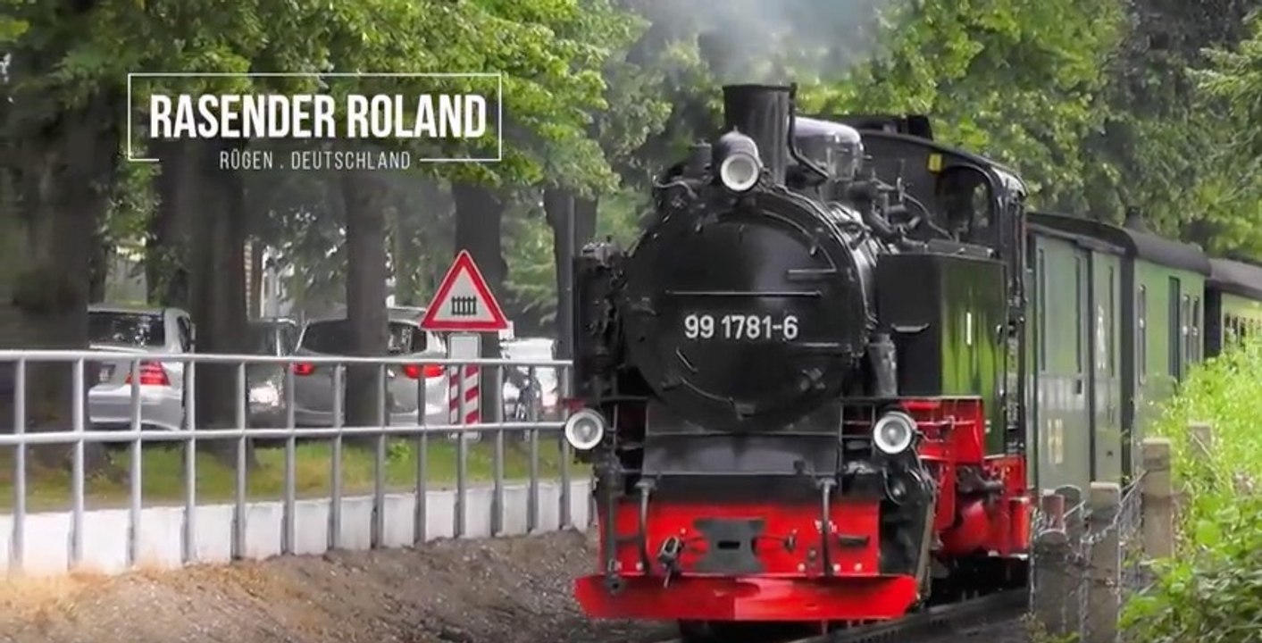 Schmalspurbahn: Rasender Roland auf Rügen in Deutschland