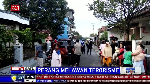 Densus 88 Kembali Tangkap Terduga Teroris Jaringan Bekasi
