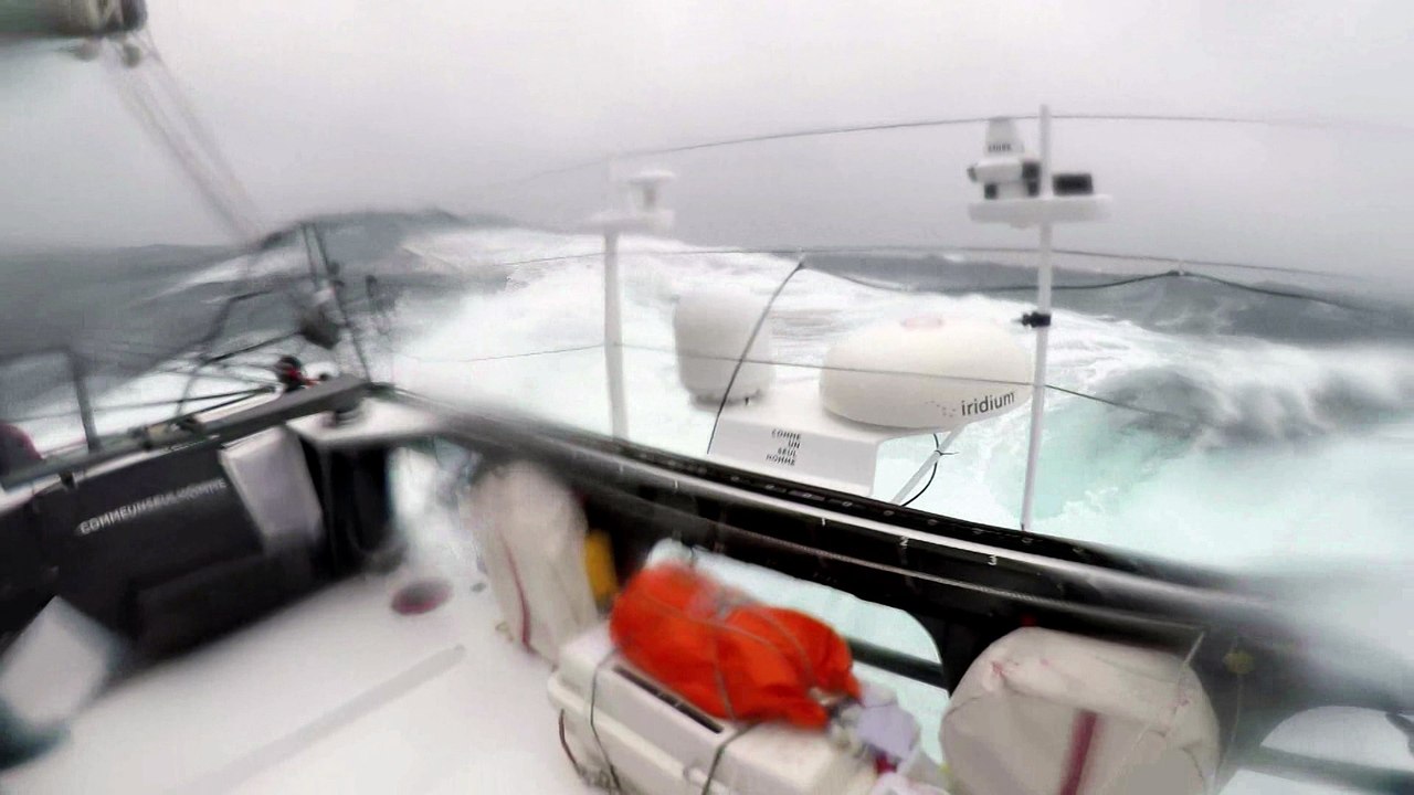 J39 : Des conditions difficiles pour Eric Bellion / Vendée Globe
