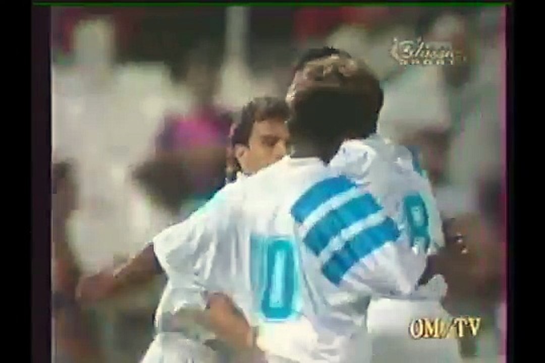 30.09.1992 - 1992-1993 UEFA Champions League 1st Round 2nd Leg Olympique Marsilya 3-0 Glentoran FC