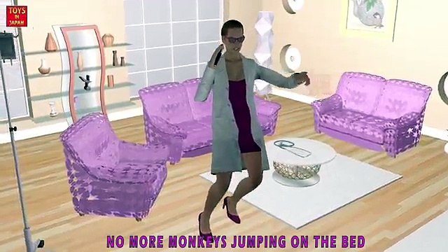 5 Little BATMAN Jumping On The Bed | Nursery Rhymes Children Songs | 3D Animation