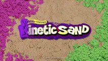 Spin Master - Kinetic Sand - Sand Box & Molds Activity Set - TV Toys