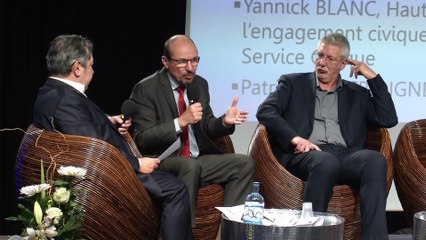 Yannick Blanc, Haut-commissaire à l’engagement civique & Patrick Doutreligne, Président de l'Uniopss