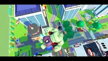 [ Lightning McQueen ] Disney Cars Lightning McQueen Monster Truck !! Fun With Hulk and Baymax 2.0 Su